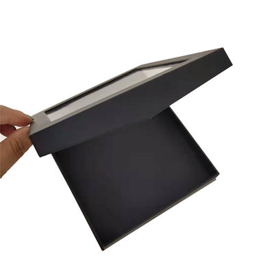 Hộp đóng gói giấy quà tặng minh bạch tùy chỉnh Hộp giấy với nắp từ tính