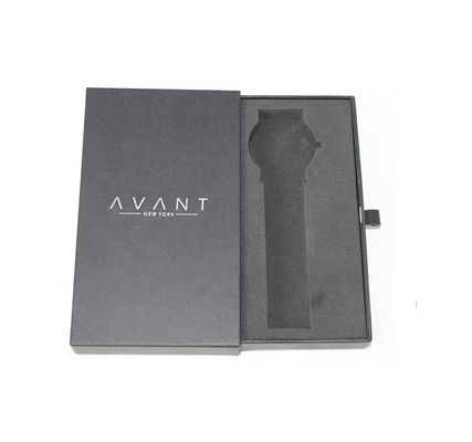 Bảo vệ Môi trường Matt Lamination Thẻ giấy cứng hộp quà màu đen cho khung ảnh