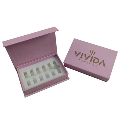 Đơn đặt hàng tùy chỉnh được chấp nhận 5ml 8ml 10ml Perfume Gift Sets Packaging Boxes with Sponge Liner