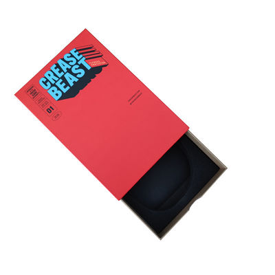 CMYK/PANTONE tái chế in hộp từ đỏ Set quà tặng để đóng gói sang trọng cuối