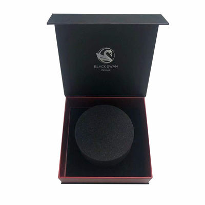 Hộp đóng gói quà tặng đồ trang sức tùy chỉnh logo với nhựa nhung trong Matt hoặc Lamination bóng