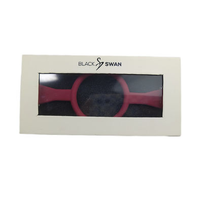Magnetic Holographic Effect Blush Packaging Lash Box với cửa sổ Custom Logo HOLO