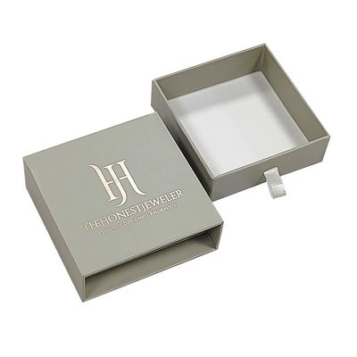 CMYK Hộp ngăn kéo trượt nhỏ Bao bì Hộp kéo trượt giấy cứng đồ trang sức hộp quà