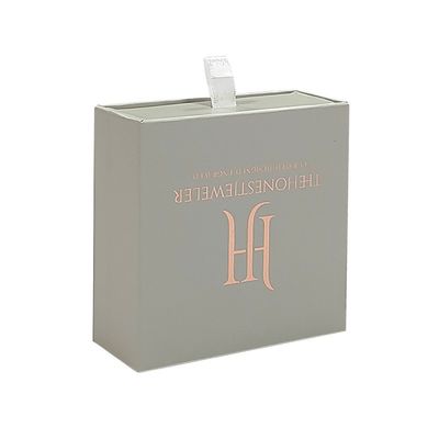 CMYK Hộp ngăn kéo trượt nhỏ Bao bì Hộp kéo trượt giấy cứng đồ trang sức hộp quà