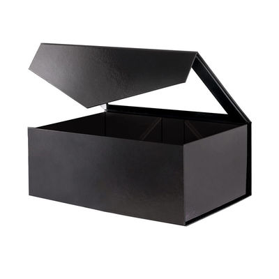 Khách hàng Flip Top PVC Window Paper Packaging Hộp quà đóng từ lớn với nắp cửa sổ rõ ràng