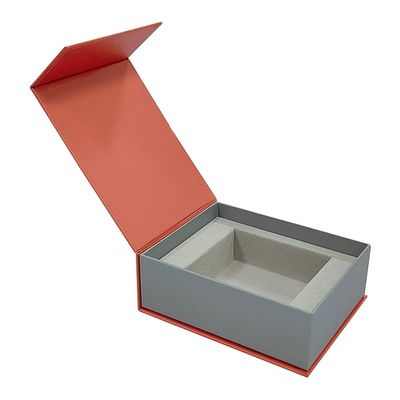 Chiếc đeo tay tai dây chuyền hộp gói đồ trang sức với 1000g Thẻ giấy và Hot Foil kết thúc