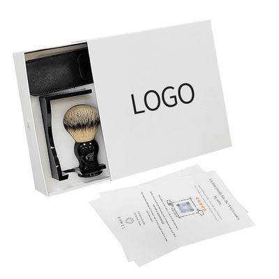 Logo màu đen Hộp màu trắng cho phụ kiện tóc Máy chải tùy chỉnh kích thước và đặt hàng được chấp nhận