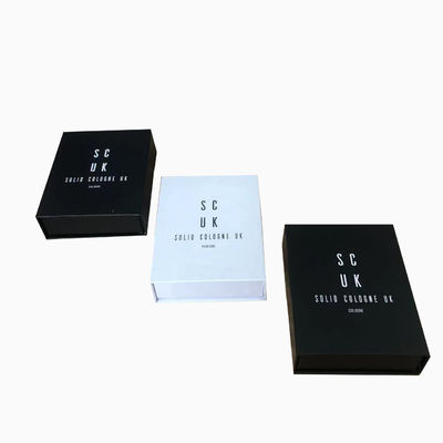 4C / UV / Lamination / Embossing / Stamping Finish Custom Magnetic Book Shape Box cho nước hoa