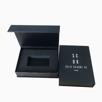 4C / UV / Lamination / Embossing / Stamping Finish Custom Magnetic Book Shape Box cho nước hoa
