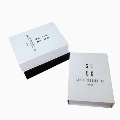 4C / UV / Lamination / Embossing / Stamping Finish Custom Magnetic Book Shape Box cho nước hoa