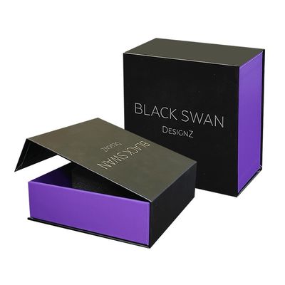 157art giấy 2mm Băng đàn ông đai hộp đóng gói cứng hộp quà từ tính với bọt