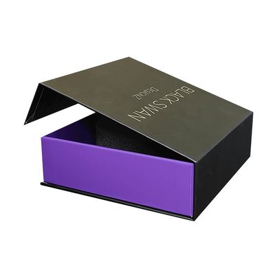 157art giấy 2mm Băng đàn ông đai hộp đóng gói cứng hộp quà từ tính với bọt