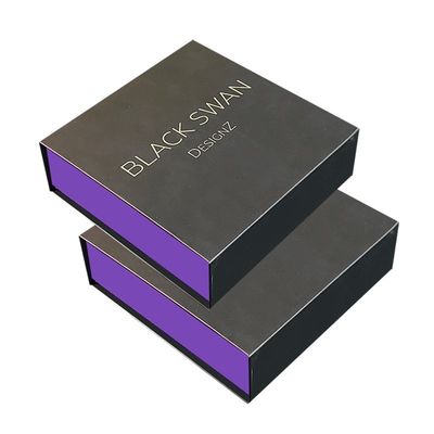 157art giấy 2mm Băng đàn ông đai hộp đóng gói cứng hộp quà từ tính với bọt