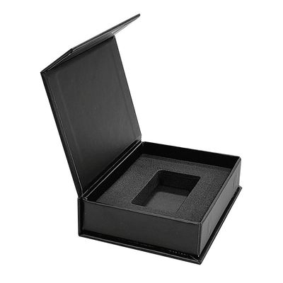 Ví dụ: Bao bì thẻ VIP kinh doanh màu mờ hộp giấy xoay từ tính đóng cửa cho khung ảnh