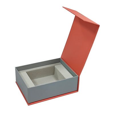 Hành động tùy chỉnh kích thước từ tính hình sách giấy cứng hộp quà tặng cho bao bì dây đai đồng hồ