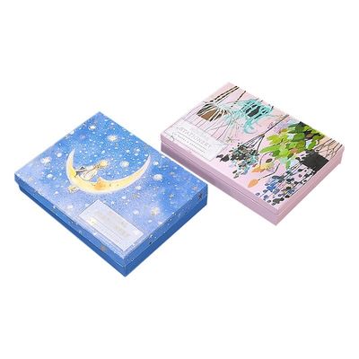 Bảng giấy in màu hộp đóng gói đồ trang sức tùy chỉnh hộp bìa giấy bìa tái chế