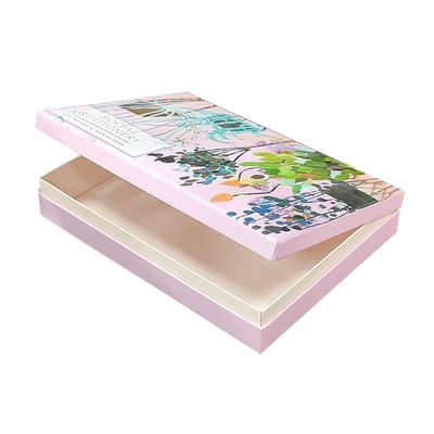 Bảng giấy in màu hộp đóng gói đồ trang sức tùy chỉnh hộp bìa giấy bìa tái chế