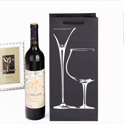 Bao bì giấy CMYK hoặc Pantone tùy chỉnh cho rượu vang và rượu vang Champagne sang trọng