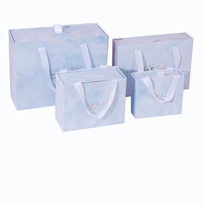 Bảng giấy cứng sang trọng hộp ngăn kéo nhỏ bao bì với logo tùy chỉnh và vật liệu tái chế