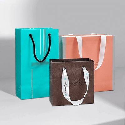White Eco Friendly Thẻ mua sắm tái sử dụng Thẻ đóng gói giấy kraft tùy chỉnh