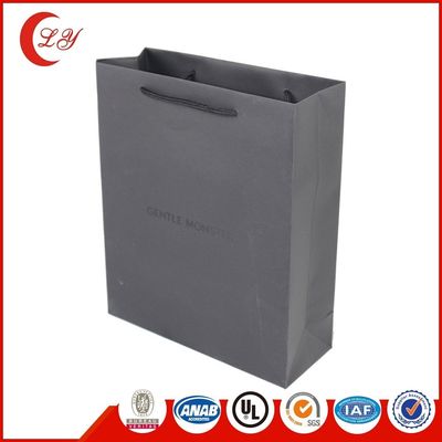 Đen trắng nâu Kraft giấy mua sắm túi với tay cầm Sơn bề mặt xử lý