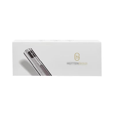 Hộp từ tính sang trọng tùy chỉnh Flip Cardboard Bảng giấy trắng Bao bì từ tính Hộp quà với nút mạc từ tính