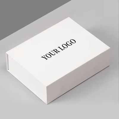 Hộp giấy gấp theo yêu cầu với cắt đứt trên cùng khóa tự động đáy hộp giấy hiển thị hộp giấy màu trắng gấp ngược hộp đóng gói cuối cùng