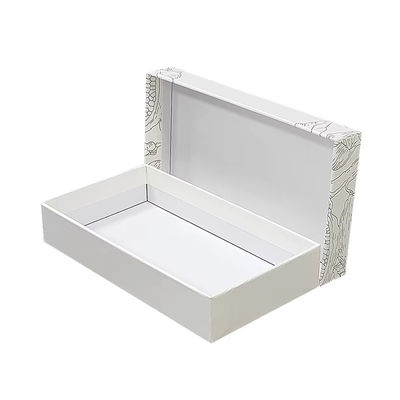 Logo tùy chỉnh 2 miếng nắp và bao bì quà giấy cơ bản 2 miếng hộp đóng gói cứng có thể tháo rời cho ví và túi xách