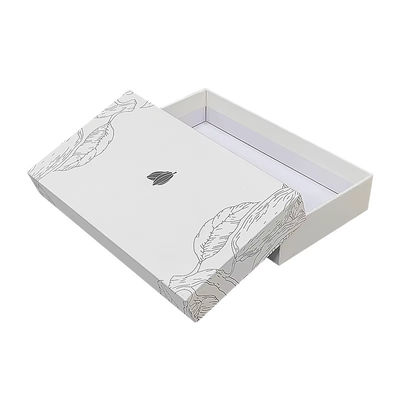 Logo tùy chỉnh 2 miếng nắp và bao bì quà giấy cơ bản 2 miếng hộp đóng gói cứng có thể tháo rời cho ví và túi xách