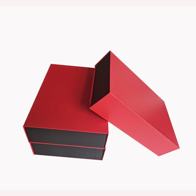 Chiếc hộp quà hình cuốn sách từ tính tùy chỉnh sang trọng Bàn giấy cứng Tấm bìa xoay Bàn giấy ván để làm kem mắt và đồ trang sức