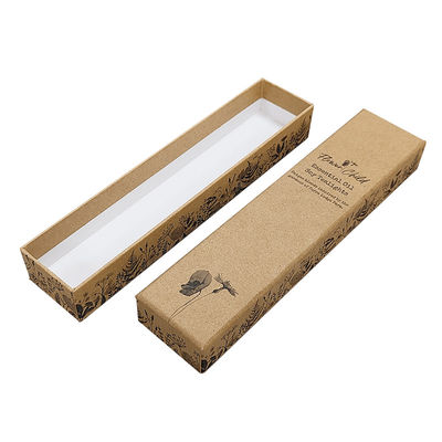 giấy thiết kế sang trọng thủ công ngà nhựa giấy nắp và cơ sở ván đồ trang sức đóng gói hộp quà với bọt