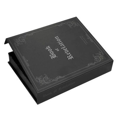 Chiếc hộp quà đóng từ tính đồ xa xỉ hình sách giả Chiếc hộp gói hình nhẫn