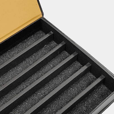 Luxury Custom Logo Black Paper Jewelry Packaging Box For Bracelet Pendant Hộp từ cứng