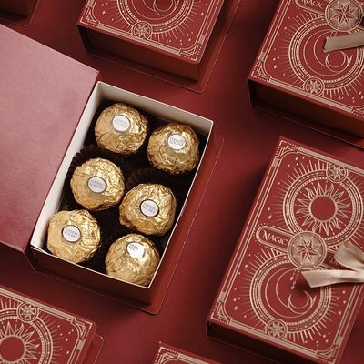Hộp quà từ tính cao cấp tùy chỉnh Cake Flower Tea Packaging Box Custom With Logo Packaging