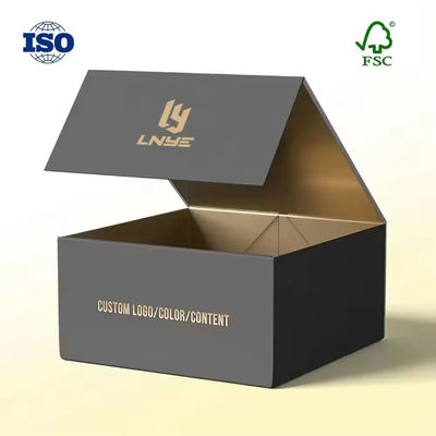 Chất liệu in theo yêu cầu Khối đóng gói giấy cao cấp cứng Khối quà giấy đặc biệt Khối gấp từ tính