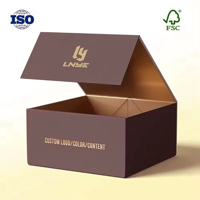 Chất liệu in theo yêu cầu Khối đóng gói giấy cao cấp cứng Khối quà giấy đặc biệt Khối gấp từ tính