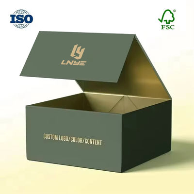 Chất liệu in theo yêu cầu Khối đóng gói giấy cao cấp cứng Khối quà giấy đặc biệt Khối gấp từ tính