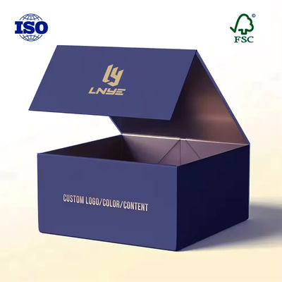 Chất liệu in theo yêu cầu Khối đóng gói giấy cao cấp cứng Khối quà giấy đặc biệt Khối gấp từ tính