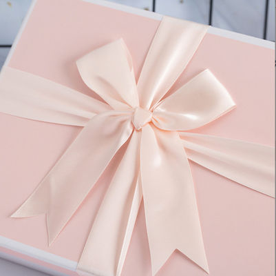 Hộp quà cao cấp Bao bì kích thước tùy chỉnh cho Ngày Valentine Ngày của mẹ Hộp quà trang trí cung trắng đen