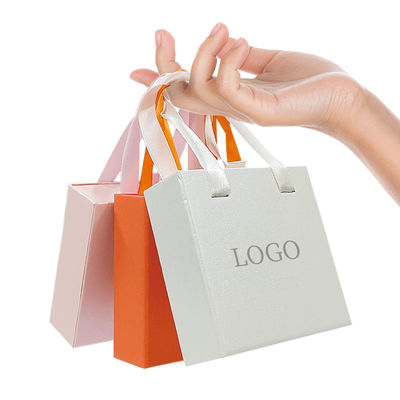 Thư mục giấy hộp giấy màu đen nhỏ sang trọng thời trang đồ trang sức gifts drawer slide hộp đóng gói với logo của bạn
