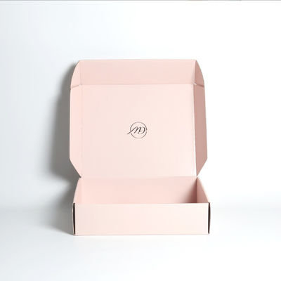 In logo kích thước tùy chỉnh Hộp thư nhỏ có lông lợp Hộp đóng gói mỹ phẩm Hộp giấy tự niêm phong Hộp vận chuyển