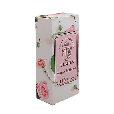 Nhập sẵn ấn bản Biodegradable nước hoa sắc đẹp chăm sóc da mỹ phẩm hộp đóng gói Hot Stamping hộp giấy nổi