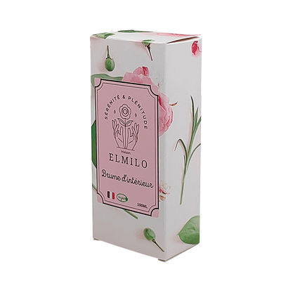 Nhập sẵn ấn bản Biodegradable nước hoa sắc đẹp chăm sóc da mỹ phẩm hộp đóng gói Hot Stamping hộp giấy nổi