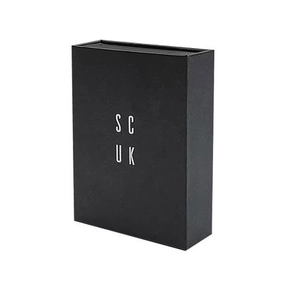 Logo tùy chỉnh Luxury Black Cardboard Smart Watch Hộp đóng gói quà tặng từ tính Đồng hồ đơn với lớp lót bọt