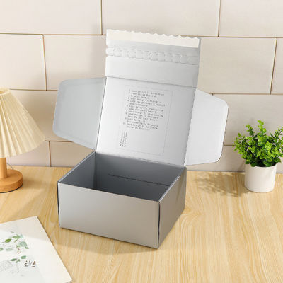 Hộp đóng gói ván gấp tùy chỉnh Hộp gửi thư Kraft