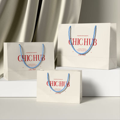 Chiếc túi mua sắm quần áo tùy chỉnh Bao bì Chiếc túi quà mua sắm giá rẻ Logo tùy chỉnh