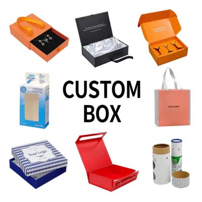 Hộp đựng trang sức bằng giấy tái chế thân thiện với môi trường, có logo tùy chỉnh từ nhà máy, độc đáo, sang trọng, đóng gói quà tặng cho trang sức thời trang nữ