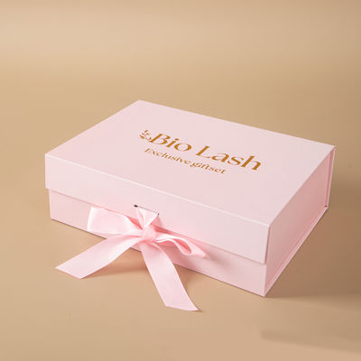 Doanh nghiệp nhỏ unique ribbon cho vớ Custom Luxury cardboard Christmas gift box with magnetic closure And UV lamination