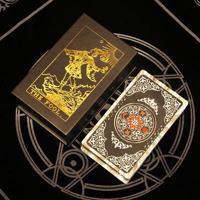 Thẻ Thẻ Tarot sang trọng Khóa từ tính Hình dạng sách trang trí Hộp sách giả Hộp yêu thích