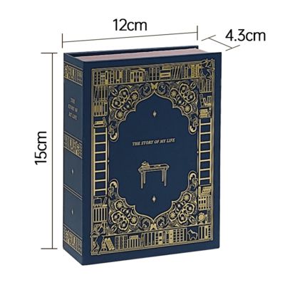 Nhập gói hộp quà hình sách sang trọng được in tùy chỉnh cho nến có thương hiệu Giải pháp quà tặng lễ cưới cao cấp